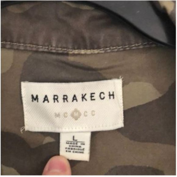 Anthropologie Camo Anorak-Style Jacket - Picture 10 of 12